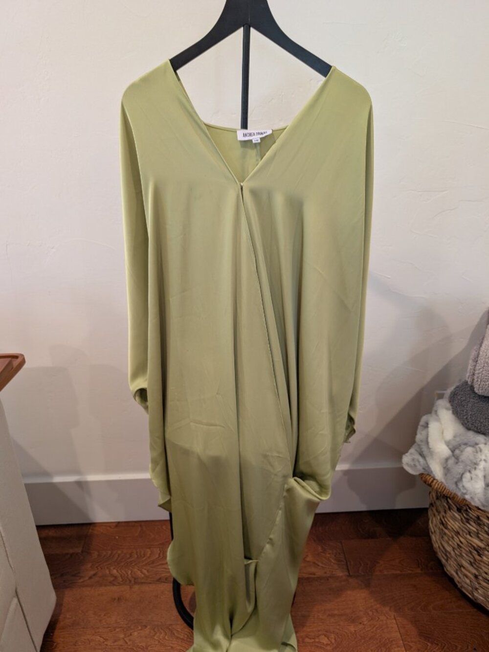 Andrea Iyamah “The Sevanture” Knit Dress • Lime • Size S/M (see photos)